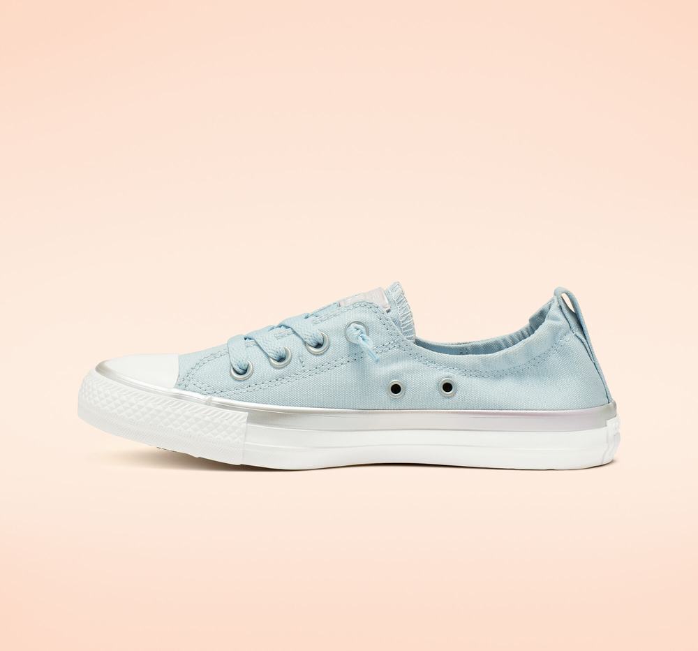 Tenis Converse Chuck Taylor All Star Shoreline Galactic Nuclei Slip On Mulher Azuis/Branco 160749HPI